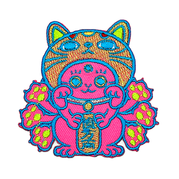 MANEKI NECO SENJU K.N NEON PINK（招き猫千手観音ネオンピンク