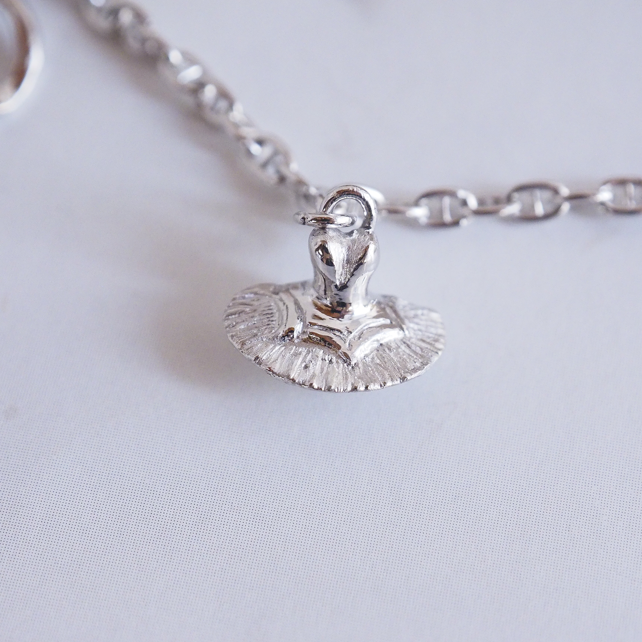 バレエ　チャームブレスレット　シルバー925｜詳細画像