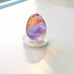 【¥5000で送料無料】空レジン《夢空シャボン・ママレードスカイ》レジン/オブジェ/雲レジン 2枚目の画像