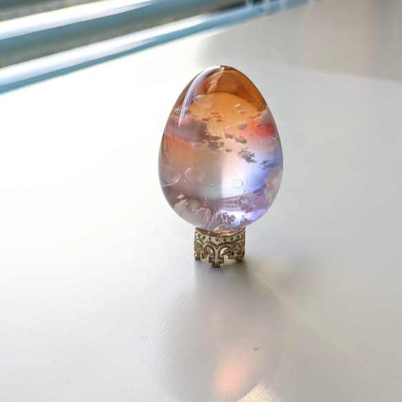 【¥5000で送料無料】空レジン《夢空シャボン・ママレードスカイ》レジン/オブジェ/雲レジン 6枚目の画像