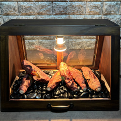 ホットショーケース ディスプレイケース 保温ショーケース 焼き芋