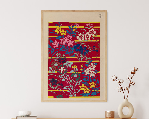 陶板画　リンドウ　額入り　昭和レトロモダン　かわいい絵柄　美術品　和風 陶板画 リンドウ 額入り 昭和レトロモダン かわいい絵柄 美術品 和風