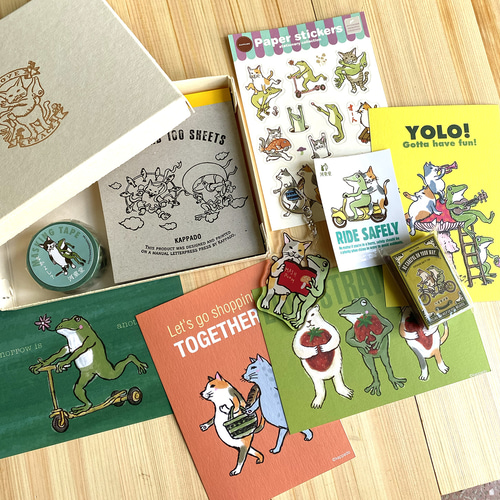 新春福袋2025 文具セット メモ帳 河童堂 通販 18710812｜Creema