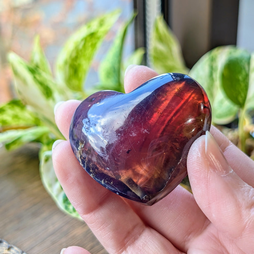 癒しのオルゴナイト❤️アクアマリン＋ブルーアパタイトのハート型♡ 癒しのオルゴナイト❤️アクアマリン＋ブルーアパタイトのハート型