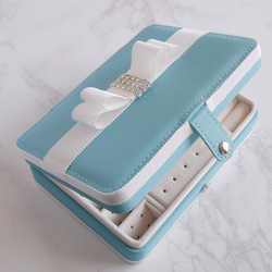 再再販！【即納】ジュエリーボックス シンデレラブルー アクセサリー