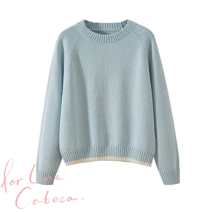 【秋冬の支度】レディース 厚手 ニットセーター 綿100％