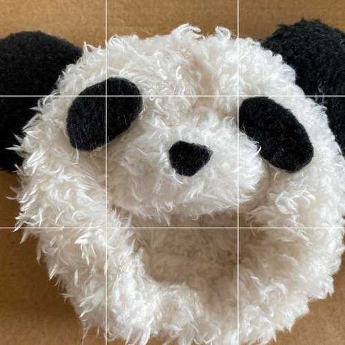 ちびぬい ちびぬい用 被り物 ぱんだ パンダ ぬいぐるみ SUPER 70