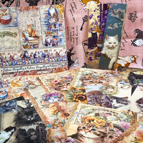 全部ネコ！猫素材でスケジュール帳を手作りできる！「ねこまみれ