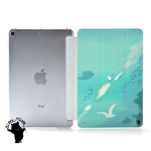 海のiPadケース 第10世代/9世代 iPad mini 6 Air 5 4 Pro 11 12.9 iPad