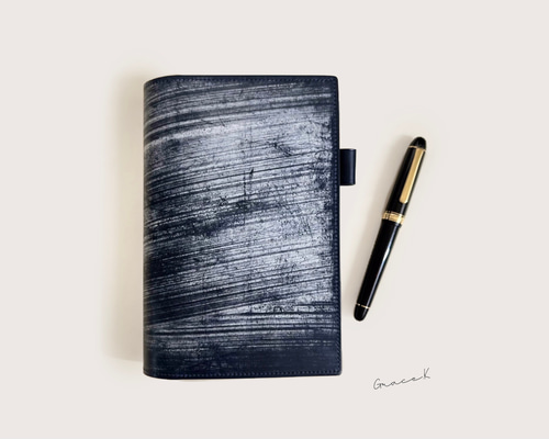 ブライドルレザー】B6 手帳カバー ノートカバー ブックカバー 本革