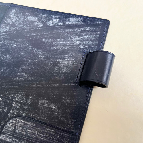 【受注生産】B6手帳カバー　ノートカバー　ブックカバー　ブライドルレザー　手縫い ブライドルレザー】B6 手帳カバー ノートカバー ブックカバー 本革