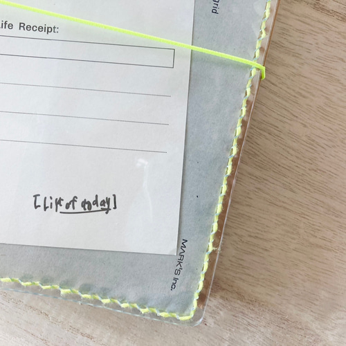 クリアなトラベラーズノート【B6変形orB6サイズ】LACHIC NOTE 手帳