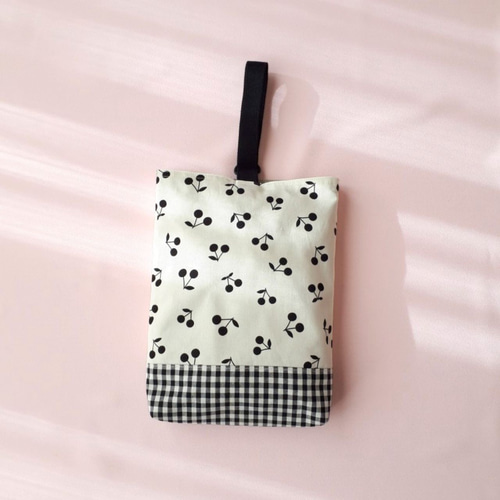 さくらんぼ モノトーン 大人っぽかわいい 入園入学セット レッスン