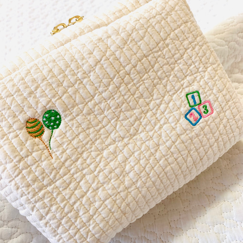 ♡新品ポーチ&チークセット♡ CANDY MONO WASH BAG-WASH SET OF 3｜北欧デンマーク インテリア
