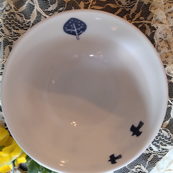 【北欧柄の煎茶カップ＆ソーサー】フクロウ 5枚目の画像