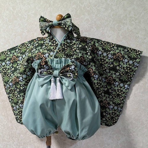 ベビー袴【ウィリアムモリス生地使用) ベビー服 SUN☀︎ 通販 18712985
