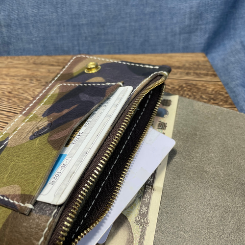 特価【ハンドメイド】mtw003 トラッカーウォレット　ミドル　エルヴァケーロ トラッカーウォレット ロングサイズ（イタリアンレザー エルヴァケーロ