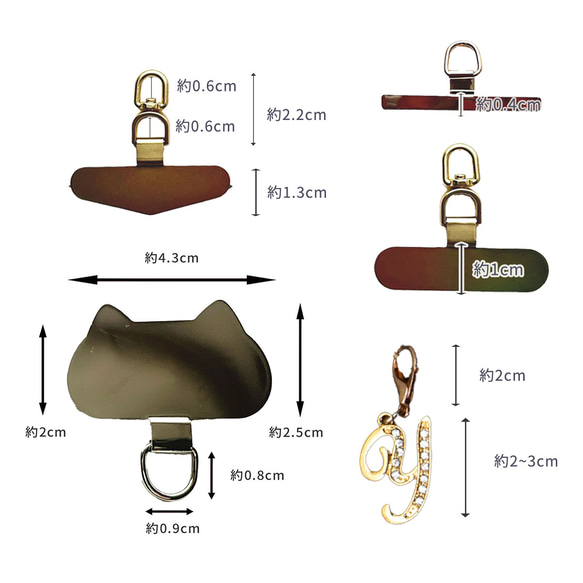 時尚的三向傘繩編織掛繩/長腰帶（120公分），適用於智慧型手機。 第19張的照片