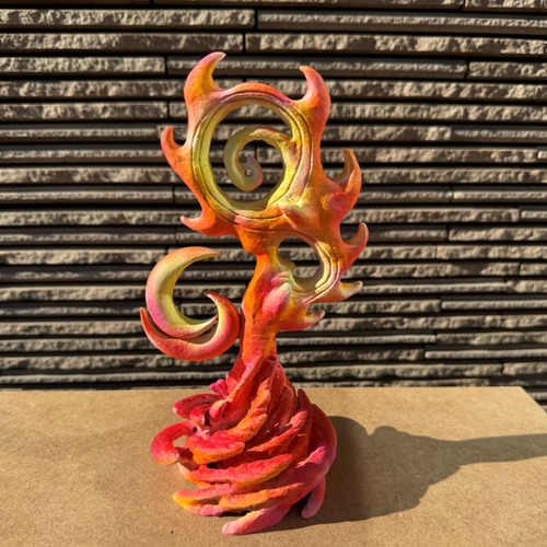 炎のオブジェ (Flame sculpture) 立体・オブジェ Mick 通販 18713983
