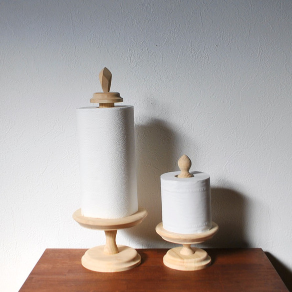 レトロなキッチンペーパースタンド 5枚目の画像