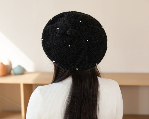ふに。様オーダー♪ 手編み帽子 人気 ベレー帽♡ 2点セット（206.207