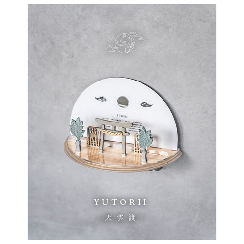 人気作＞雲板付きモダン神棚 国産檜