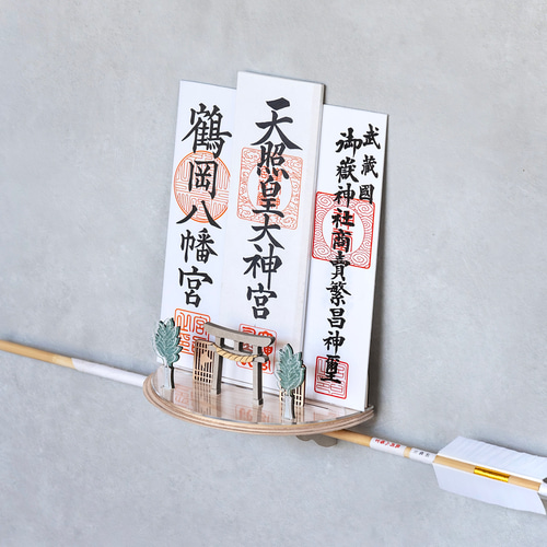 人気作＞雲板付きモダン神棚 国産檜