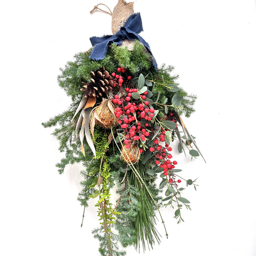 スワッグ ＊ご確認用 ドライフラワースワッグ M White base – cot'e jardin