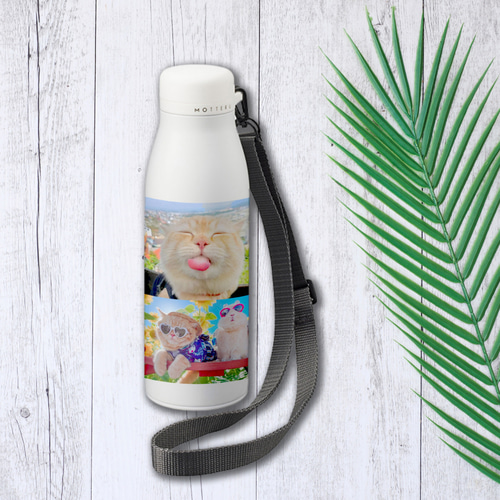名入れ 写真入り 水筒 500ml｜オリジナルボトル プレゼント 保温保冷