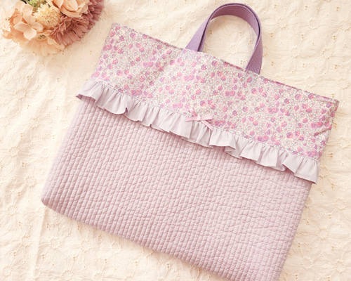 いちご レッスンバッグ 上履き袋 体操着袋 給食袋 弁当袋 女子 入園