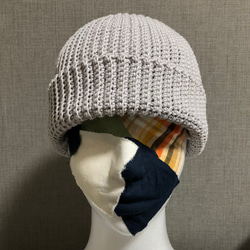 【oldhoney】【24/aw】ニット帽/フライトキャップ 3a89b0f427a23db38b9b5330e2350e