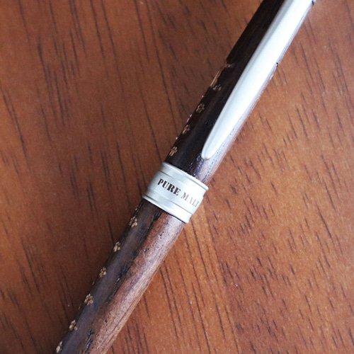 猫50種から選べる ピュアモルトシャープペン&栃木レザーペンケース 名