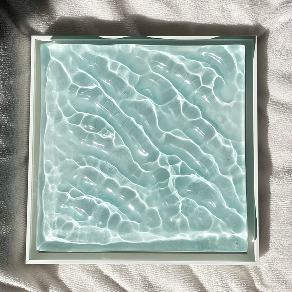 minamo レジンアート　水のアート 2枚目の画像