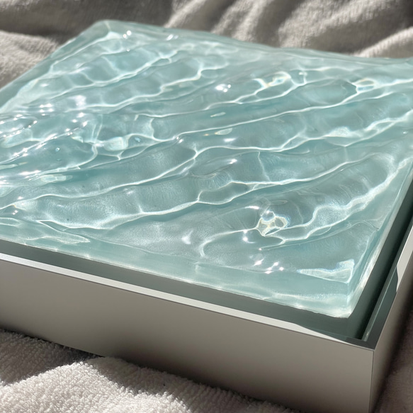 minamo レジンアート　水のアート 1枚目の画像