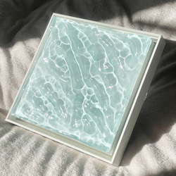 minamo レジンアート　水のアート 3枚目の画像