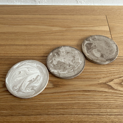 モールテックスコースター 3枚セット｜直径8.5cm モールテックス