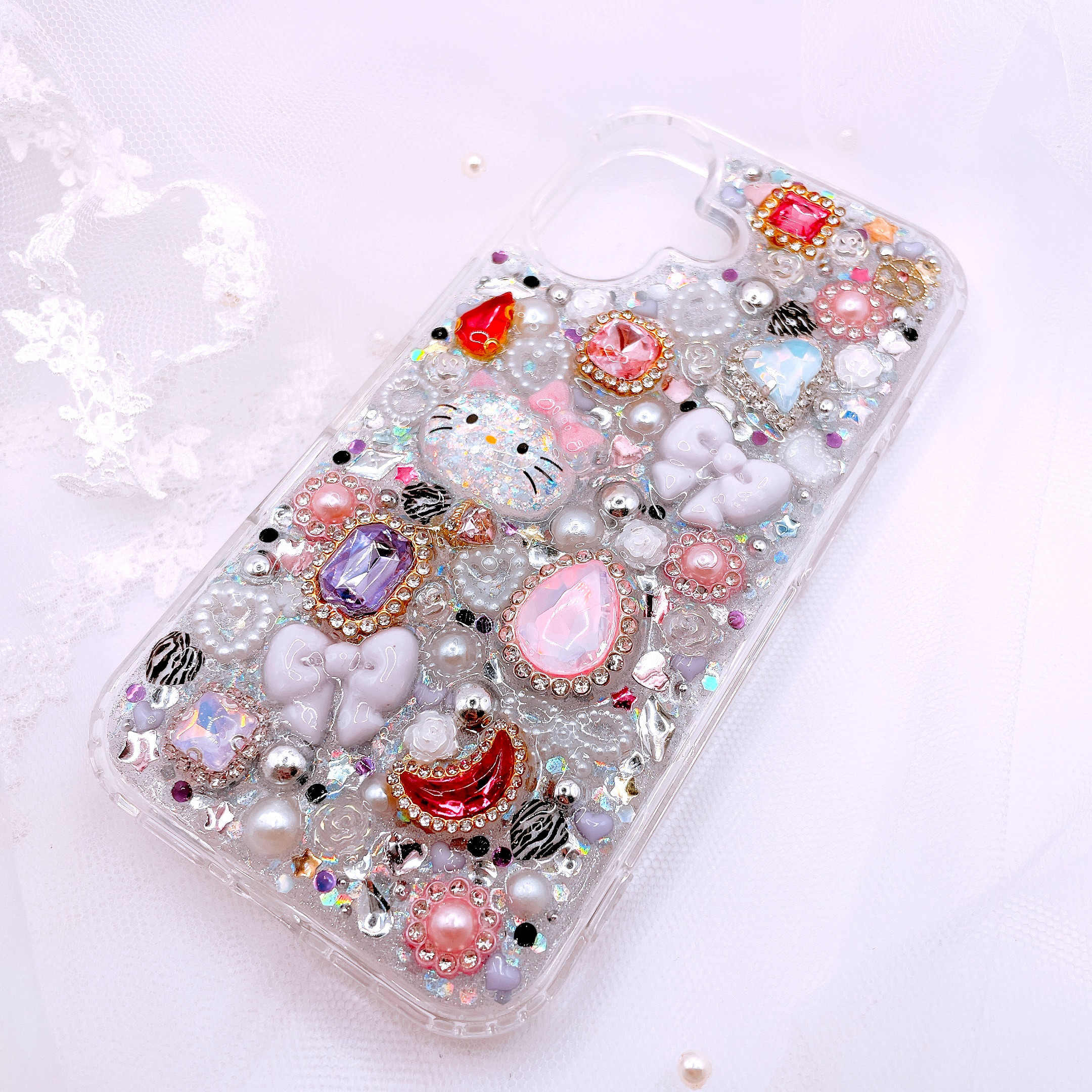 ✨世界にひとつだけのキラキラデコ電✨