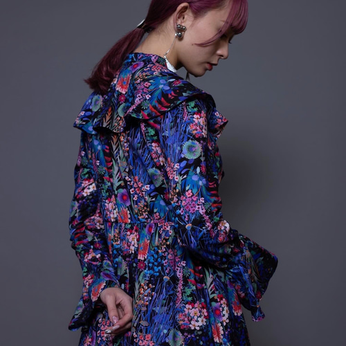 リバティ タナローン ハンドメイド ワンピース リバティ イルマ タナローン ハンドメイド ワンピースシンデレラ