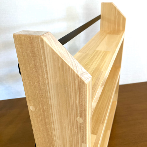 調味料ラック シェルフ 飾り棚 幅74cm パイン集成材 調味料ラック シェルフ 飾り棚 幅74cm パイン集成材 棚・ラック