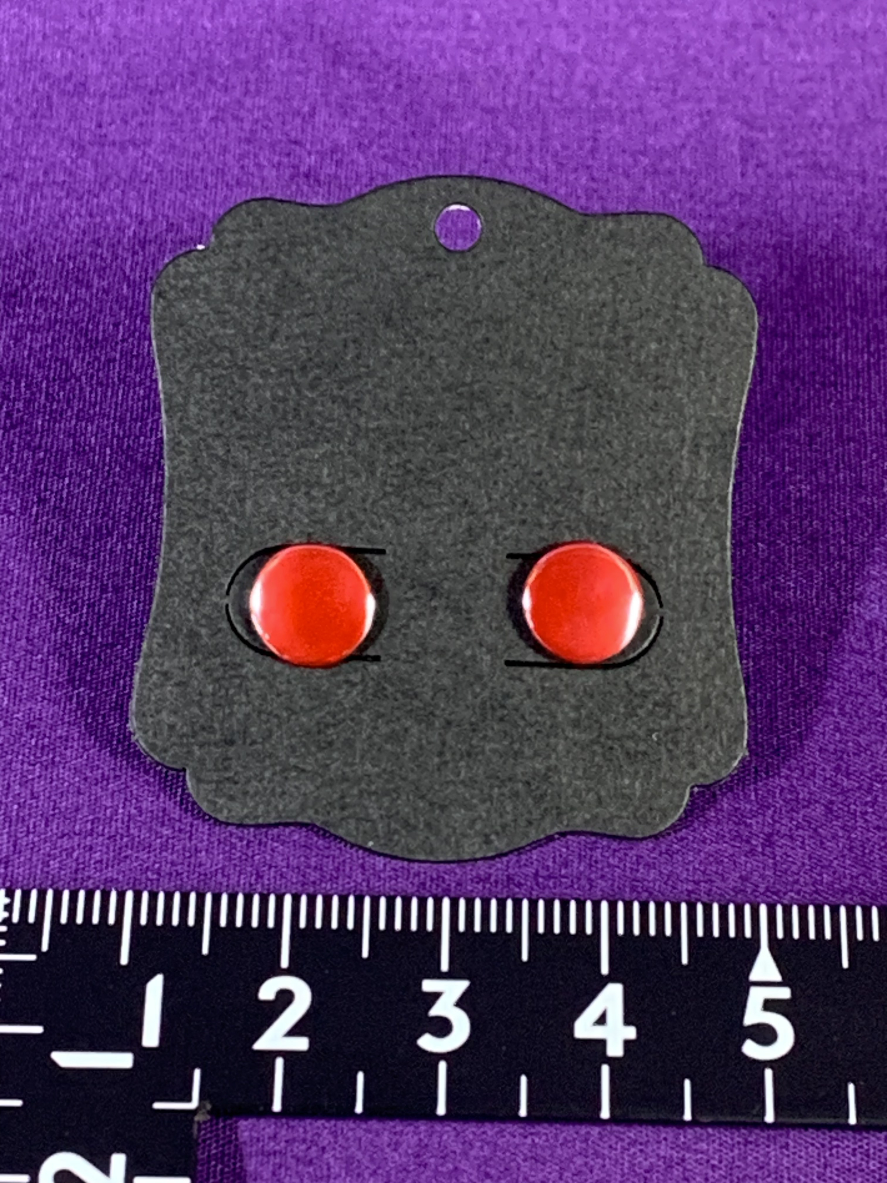 緋銅プチピアス【丸】　A002-004-001