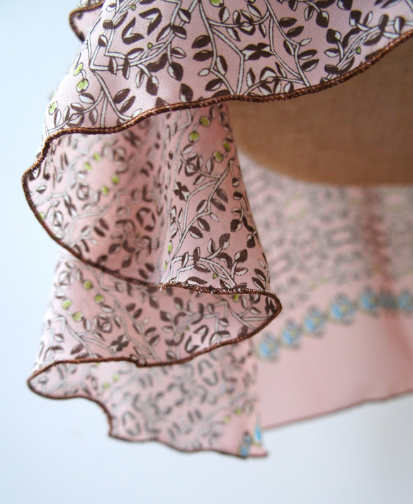 バレエ　ラップスカート[オリーブツリー・ピンク52-121] L159olivepink 3枚目の画像