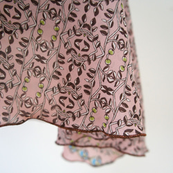 バレエ　ラップスカート[オリーブツリー・ピンク52-121] L159olivepink 8枚目の画像