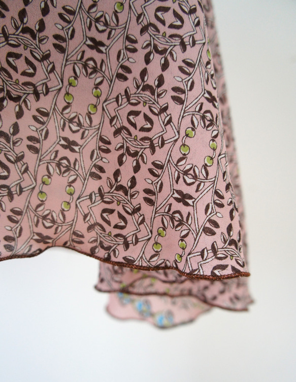 バレエ　ラップスカート[オリーブツリー・ピンク52-121] L159olivepink 8枚目の画像