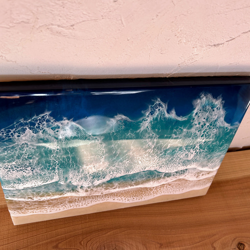 B4サイズ】オーシャンレジンアート/ハワイ/海アート/波アート その他