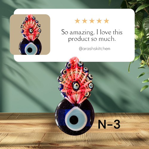 ハンドメイドのナザールボンジュウデコレーション その他アクセサリー