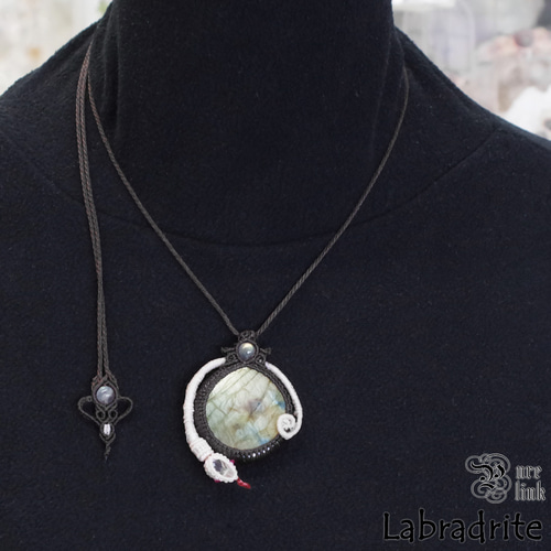 神秘の石 ラブラドライト ネックレス〖Jupiter〗新品値下げ★ JUPITER/ジュピター enchantingネックレス(ラブラドライト