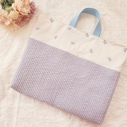 入園入学　レッスンバック　女の子　リボン　フリル　通園カバン　通学カバン　刺繍 入園入学レッスンバック女の子リボンフリル通園カバン通学カバン刺繍