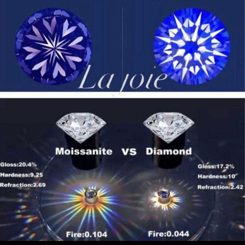 6Ct 12mm モアサナイト 人工ダイヤモンド ピアス 18k金 イ10