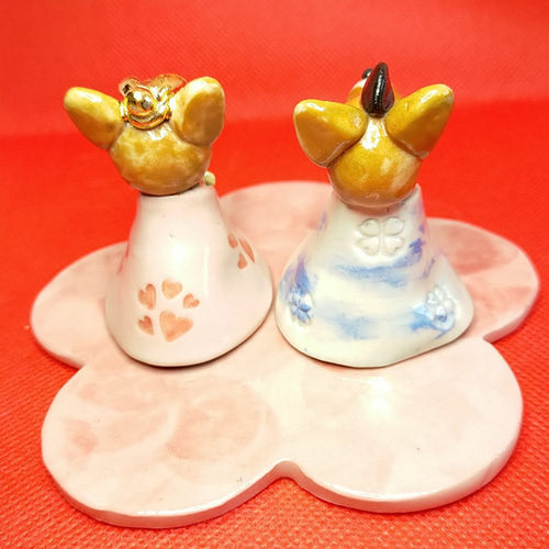 犬雛（コーギー）お雛様 桃の節句 雛祭 ひな人形 雛まつり（犬