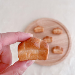 山食パン　本物のパンで作ったミニチュアパン 2枚目の画像